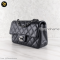 Chanel Classic 8 Cavier Black Glitter